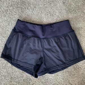 Lululemon navy shorts, size 2!